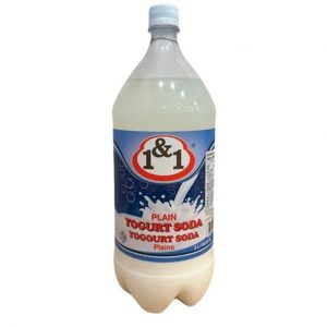 1&1 plain yogurt soda ,2l